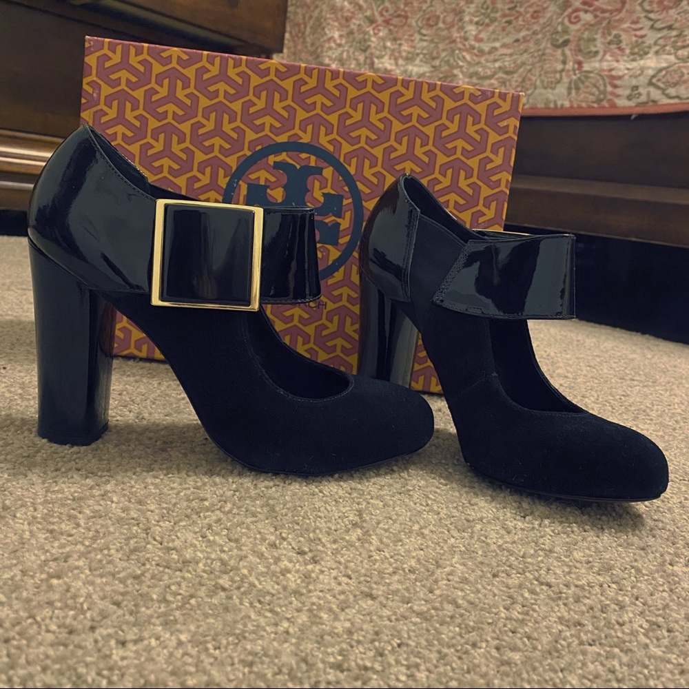 Tory Burch Buckle Heels